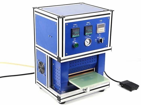 Máquina de perfuração de célula de moeda pneumática, equipamento de montagem de célula de bolsa manual